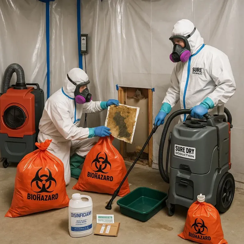 Contaminated Water Handling Protocols process in Naples, UT